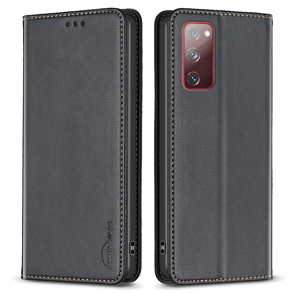 BINFEN COLOR BF18 for Samsung Galaxy S20 FE / S20 FE 5G / S20 FE 2022 / S20 Lite Phone Case Stand Card Holder Leather Cover BINFEN COLOR BF18 for Samsung Galaxy S20 FE / S20 FE 5G / S20 FE 2022 / S20 Lite Phone Case Stand Card Holder Leather Cover